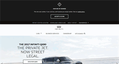 Desktop Screenshot of infiniti-azerbaijan.com